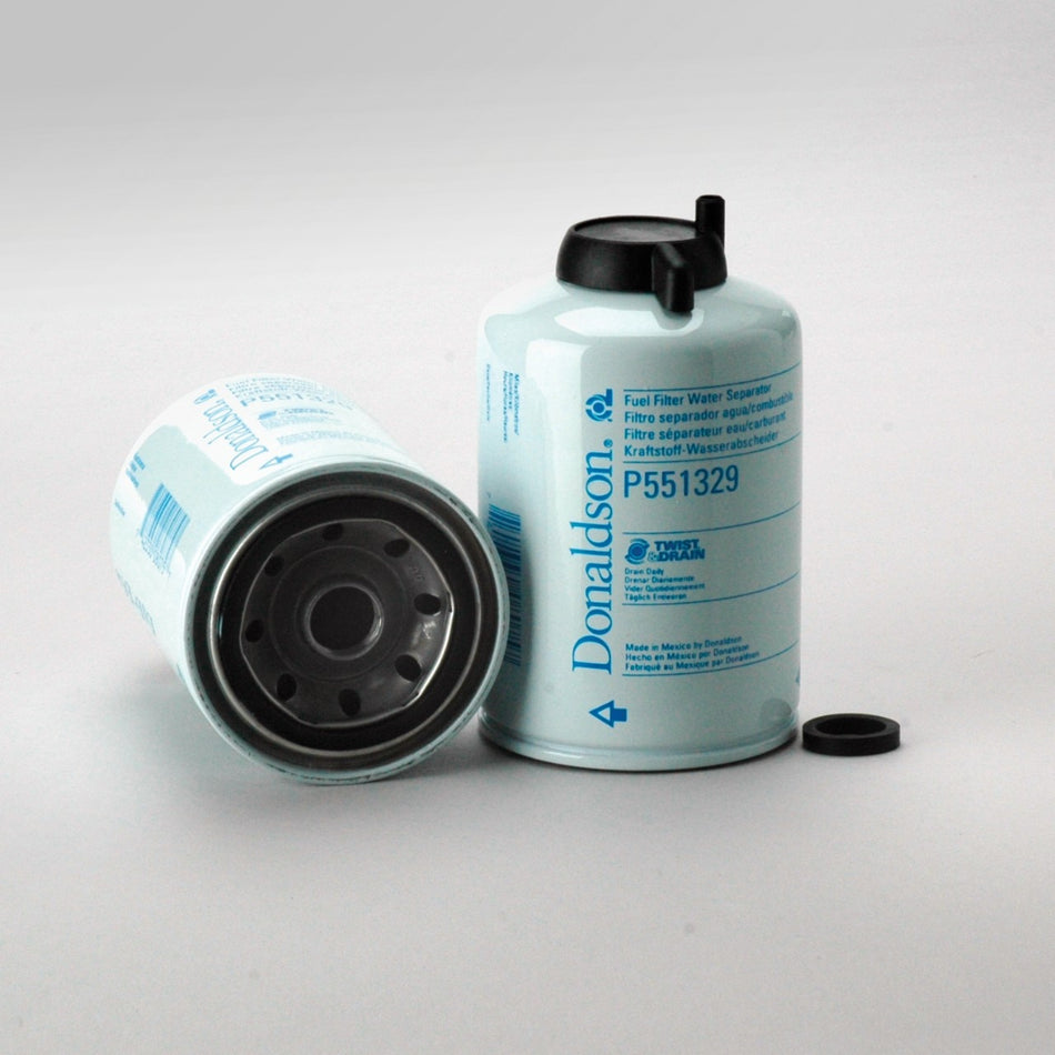 Genie P551329DFS FUEL FILTER, WATER SEPARATOR SPIN-ON TWIST&DRAIN; PACK OF 12 (TWELVE)