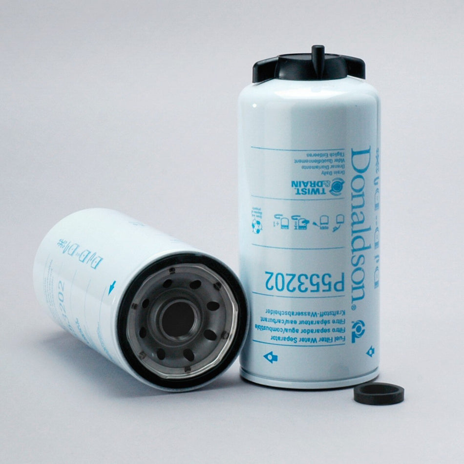 Genie P553202DFS FUEL FILTER, WATER SEPARATOR SPIN-ON TWIST&DRAIN; PACK OF 12 (TWELVE)
