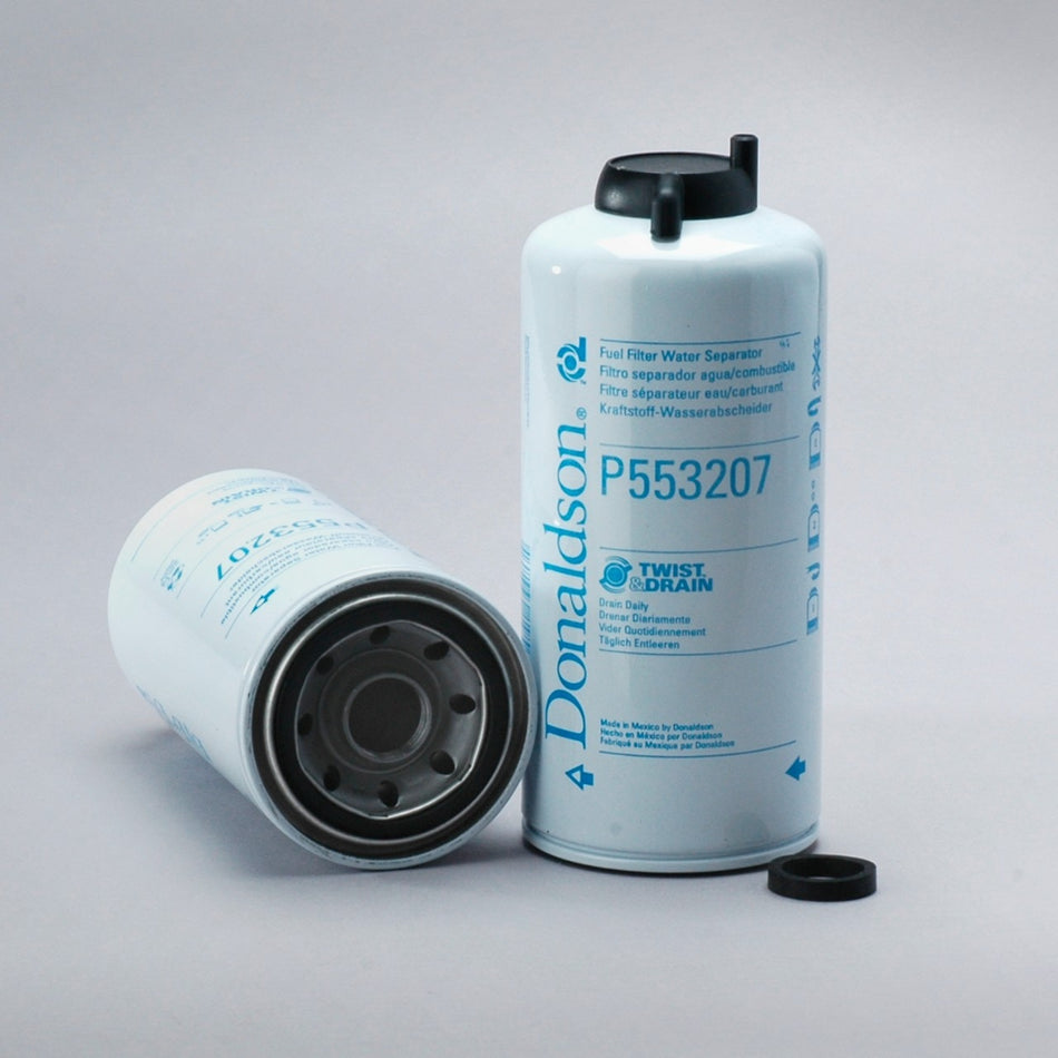 Genie P553207DFS FUEL FILTER, WATER SEPARATOR SPIN-ON TWIST&DRAIN; PACK OF 12 (TWELVE)