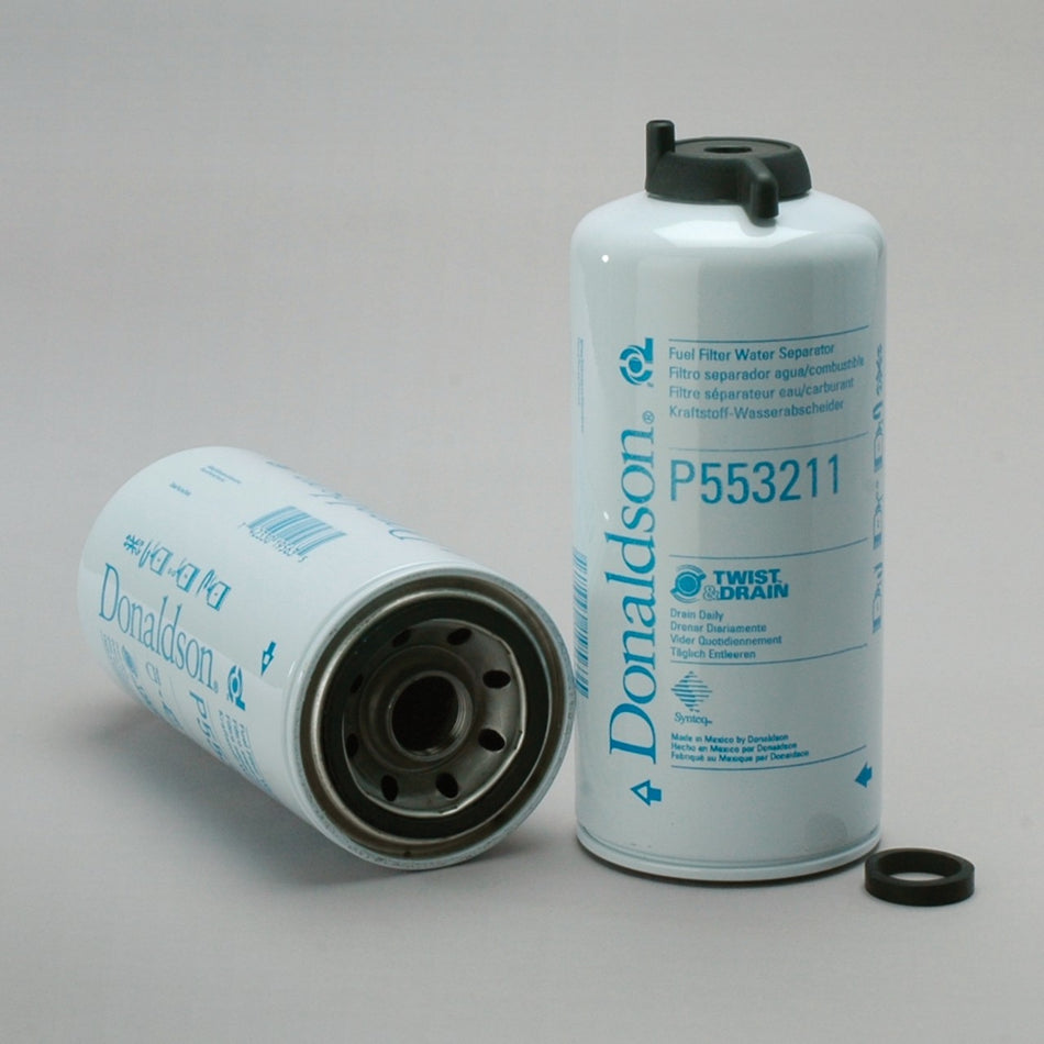 Genie P553211DFS FUEL FILTER, WATER SEPARATOR SPIN-ON TWIST&DRAIN; PACK OF 12 (TWELVE)