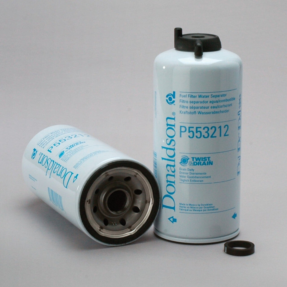 Genie P553212DFS FUEL FILTER, WATER SEPARATOR SPIN-ON TWIST&DRAIN; PACK OF 12 (TWELVE)