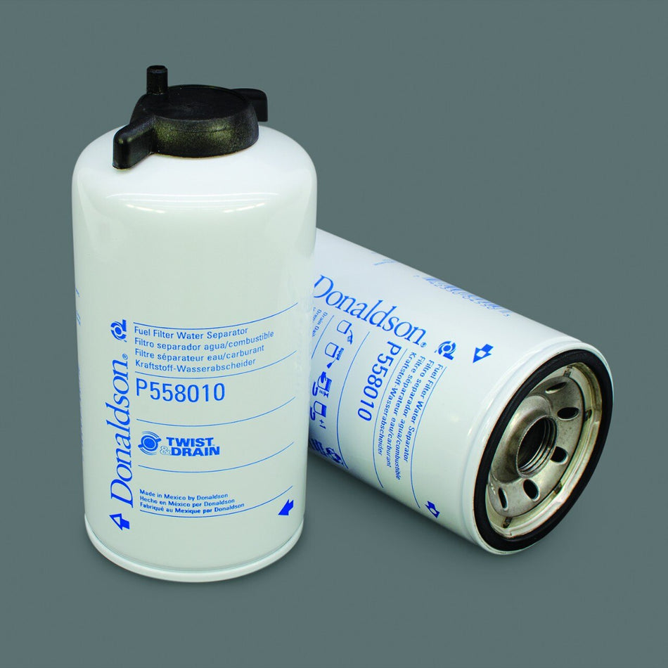 Genie P558010DFS FUEL FILTER, WATER SEPARATOR SPIN-ON TWIST&DRAIN; PACK OF 12 (TWELVE)